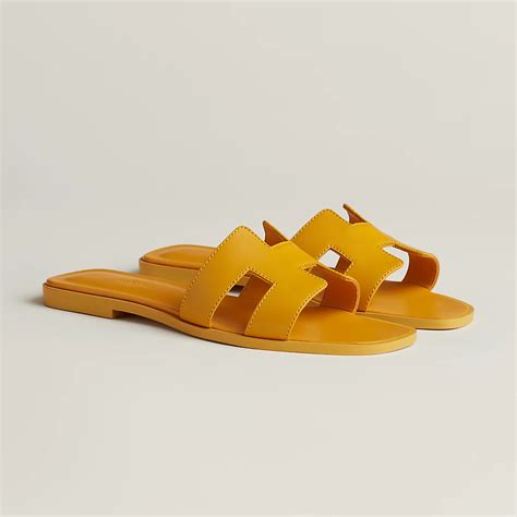 hermes sandalen oran blau|Hermes oran sandals on sale.